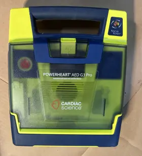 30180117 Cardiac Science Powerheart Aed G3 Pro And Accessories No Battery Not Tested