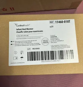 11460-010t Cardinal Health 100 4 X Inch Instant Infant Heel Warmers - Open Box