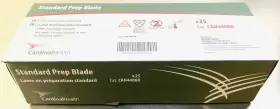 Cah4406d Cardinal Health Standard Prep Clipper Blades Heads Box Of 25