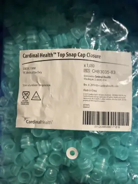 Chb3035-83 Cardinal Health Top Snap Cap Closure