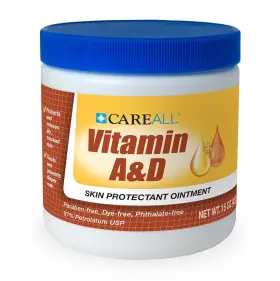 Careall 085317005375 Vitamin A&d Ointment 15 Oz. Helps Treat And Prevent Diaper Rash