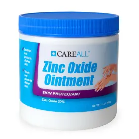 Z15j Careall Zinc Oxide 20% Skin Protectant Barrier Ointment 15 Oz. Provides