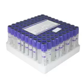 Carejoy 190891221568 100pcs Edta Sterile Glass Blood Collection Tubes Medical Supplies K2 2ml #2