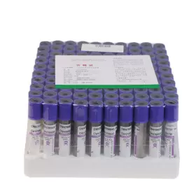 Carejoy 190891221568 100pcs Edta Sterile Glass Blood Collection Tubes Medical Supplies K2 2ml #3