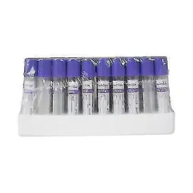 670061 Carejoy 100pcs 2ml Edta Vacuum Blood Collection Tubes Sterile Glass - Medical Supply #3