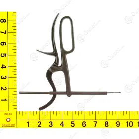 576546 Carstens X Tydings Tonsil Snare 4-1/2in / 114mm Wire Length 9in #2