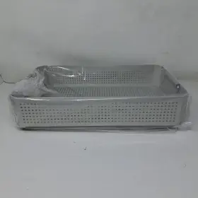 Bskq03 Case Medical Inc Meditray Mid Size Aluminum Basket 15.8 Inch X9.6 X3