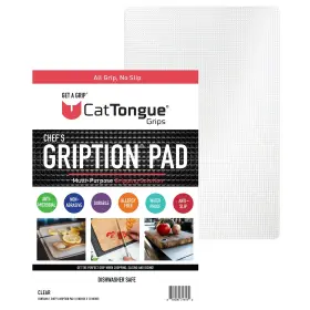 Gp22-0110-sl Cattongue Grips Non-adhesive Anti-slip Mat - Multi-purpose Non-slip Pad For Chefs And Home Cook