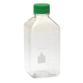 229799 Celltreat 1000ml Media Bottle Square Pet 24/case Sterile #229799