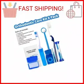 Ceonam 744591781701 Braces Cleaning Kit For Teeth Portable Orthodontic Toothbrush Oral Care Den #2