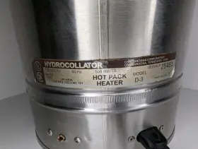25451 Chattanooga Hydrocollator Steam Pack Heating Unit D-3 Hot Heater Works #3