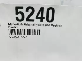 Ml5240 Clearform Acrylic Respiratory Hygiene Station With Sign Holder New #3