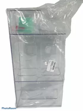 Ml5240 Clearform Acrylic Respiratory Hygiene Station With Sign Holder New