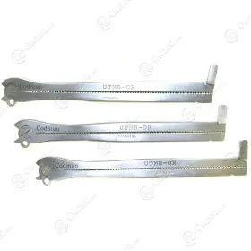 19-4092 Codman De Martel-wolfson Intestinal Clamp Set Of 3