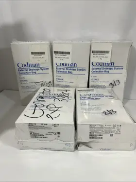 82-1732 Codman External Drainage System Collection Bag Ref - Lot Of 25