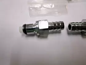 31403-42 Cole Palmer 6 Quick Disconnect Fitting M Valved 3/8ftft New #3