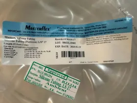 96410-17 Cole-parmer Masterflex Tubing 25ft Silicone Platinum L/s 17 #96410-17 Exp 2025-01-24 #3
