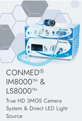 Cms9000 Conmed Im8000 Im8120 Ls8000 True Hd 3mos Camera S. And Led Light M.s