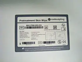 Brz-psw-000-024 Coolsculpting Zeltiq Pretreatment Skin Wipes 24 Pack Opened Box