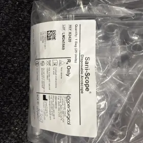 82420 Cooper Surgical Surgic L Sani-scope Disposable Anoscope - Box Of 100