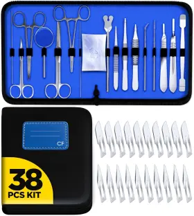 Core Flex 445015146177 Advanced Dissection Kit Biology Lab Anatomy Dissecting Set With Stainl