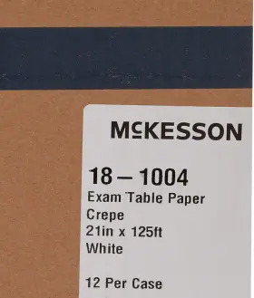Mck181004 Corporation Medical Exam Table Paper 12 Rolls Bed Sheet Cover Ideal For Diaper