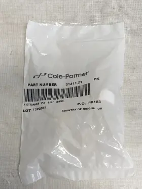 31311-21 Cpc 5 1/4ftft Polycarbonate Plastic Quick-disconnect Fittings