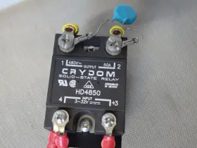 Hd4850 Crydom Solid State Relay 3- 32vdc 50a With Mount Heatsink #218 #2