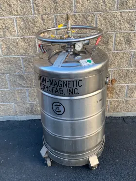 Cmsh-60 Cryofab Empty Liquid Helium Tank