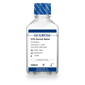 In-500-1 Cryoking 0.9% Normal Saline Solution 0.1 M Filtration Sterilized Sodium Chlo