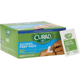 Cur45581rbi Curad Sterile Alcohol Prep Pads 1 Inch X White Box Of 200