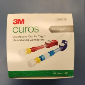 Ctg1-270 Curos 3m Disinfecting Cap For Tego Connectors 270/bx