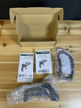 Gd4130-bkk1 Datalogic Gryphon Scanner And Holder- Std-g040-bk
