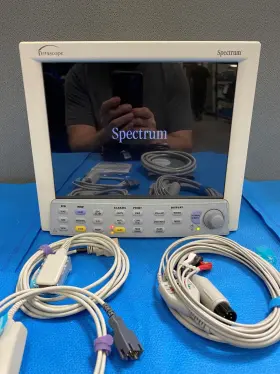 0998-00-1000s5002a Datascope Spectrum Patient Monitor With Masimo Co2 And New Accessories Tested