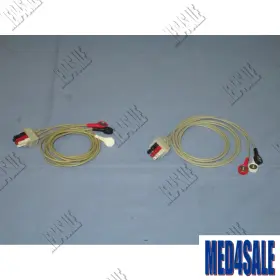Lw-2600029 Datex Ohmeda Lot Of 2 3 Lead Datex-ohmeda 300 Series