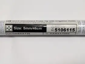 5106115 Davol Quick Disconnect Probe Tip With Irrigation Holes 5mm 46cm New #3