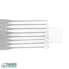 53464 Dawnpromed Sims Uterine Curettes 8 Pcs Set 11 Inch Sharp Blade 00 1 2 3 4 5 6 Instrument