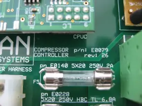 E0079 Dean Dental Systems Compressor Controller / Control Circuit Board #2