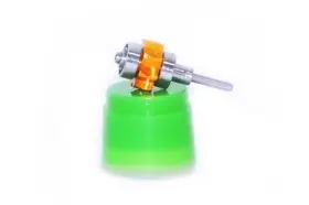 180305 Denshine Golden Dental Cartridge Rator Standard Torque Push Ceoptic Fiber Led Handpiece #3