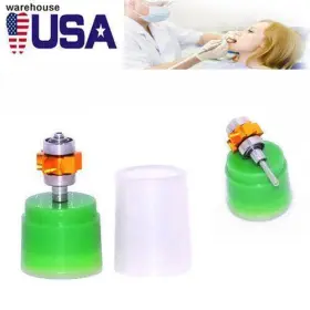 180305 Denshine Golden Dental Cartridge Rator Standard Torque Push Ceoptic Fiber Led Handpiece