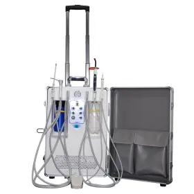 Denshine 190891287755 Mobile 550w Dental Delivery Unit Cart Case Treatment Syringe Curing Light #2