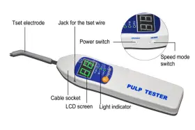 Denshine 190891608499 Usa Stock 5 Dental Pulp Tester Testing Oral Teeth Nerve Vitality Endodontic #3