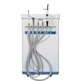 370295 Denshine Dental Delivery Unit Cart Air Compressor High Suction Curing Ultrasonic #3