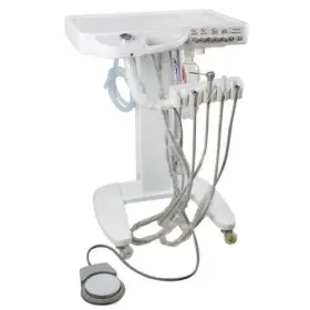 G30a Denshine 4 Hole Dental Table Mobile Delivery Cart Turbine Unit W Syringehandpiece Us #2