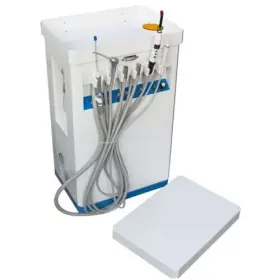 Gu-p209 Denshine Portable Dental Mobile Delivery Unit Cart Air Compressor Scaler&curing Light Usa #2