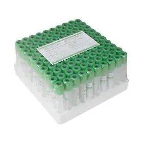M370025 Denshine Carejoy 100pcs 3ml 12x75mm Vacuum Blood Collection Tubes Heparin Sodium Medical