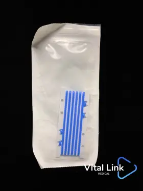30-723 Deroyal Vessel Loops Xray Detectable Maxi Blue 2.5mm Wide 1mm Thick Ref