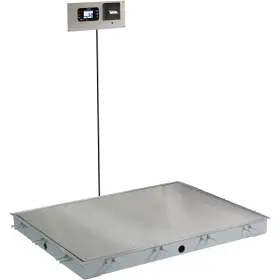 Id-4836sh-855rmp Detecto Stainless Steel Floor Dialysis Scale Handrail 1000lb X 0.2lb 48 Inch 36