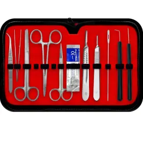 Dexsur 726084916203 30 Pcs Advanced Dissection Kit Biology Lab Anatomy Dissecting Set For Medical St