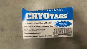 91384000 Direct Thermal Cryo-tags 0.5-2.0 Ml Tubes 3/8 In 4000 Labels #2